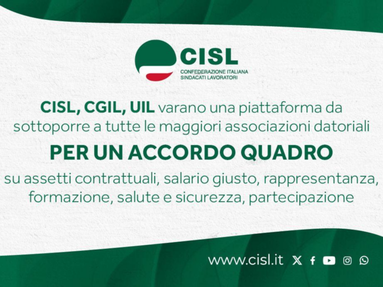 Piattaforma Unitaria Cisl